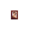 Swirl Amber Onyx Brown 5"x7" Marble Photo Frame